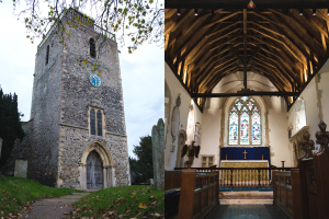Exterior and Interior images of St Mary's Church